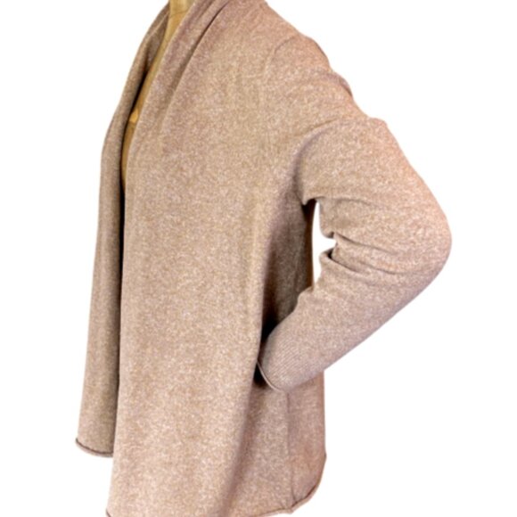 Croft & Barrow Soft Open Knit Cardigan Sweater Sz M Camel Tan #337i - Picture 3 of 7